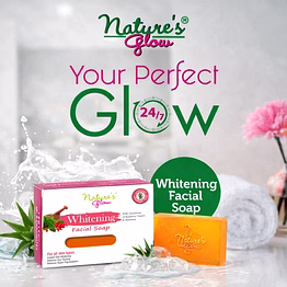 natures glow whitening facial soap