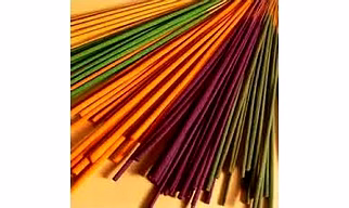 Agarbatti and other odoriferous preparations which operate by burning