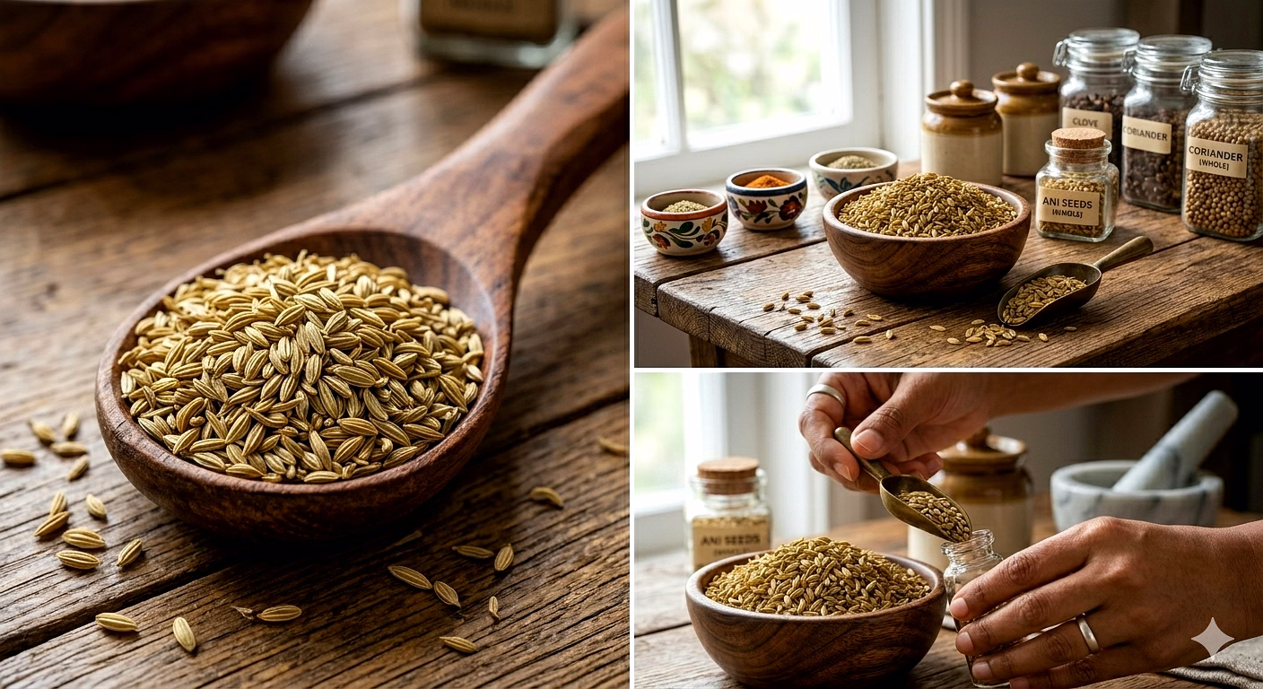 Premium Whole Aniseed for Culinary Creations image 1
