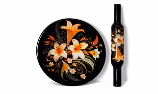 Premium marble chakla belan set