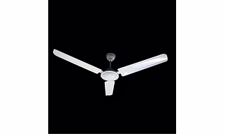 Ceiling Fan available in White, Ivory & Brown