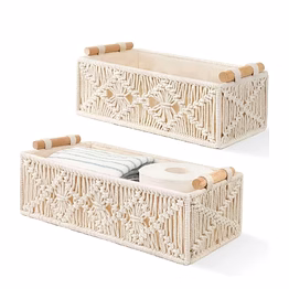 macrama storage basket premium quality for storage any material