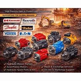 axial piston pump kawasaki-k3v112dt