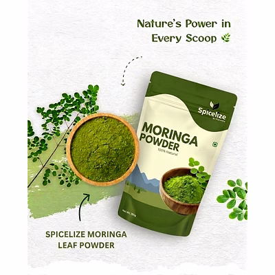 organic moringa powder