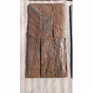 Indian Copper Quartzite Slate Stone Tiles