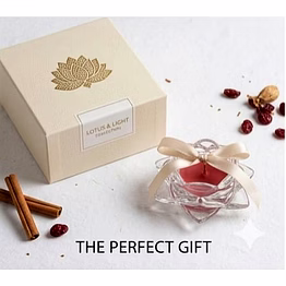 lotus jar candle