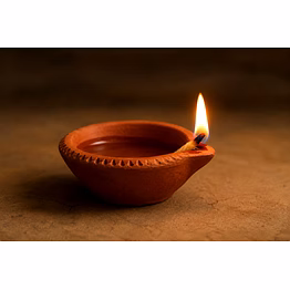 clay diya