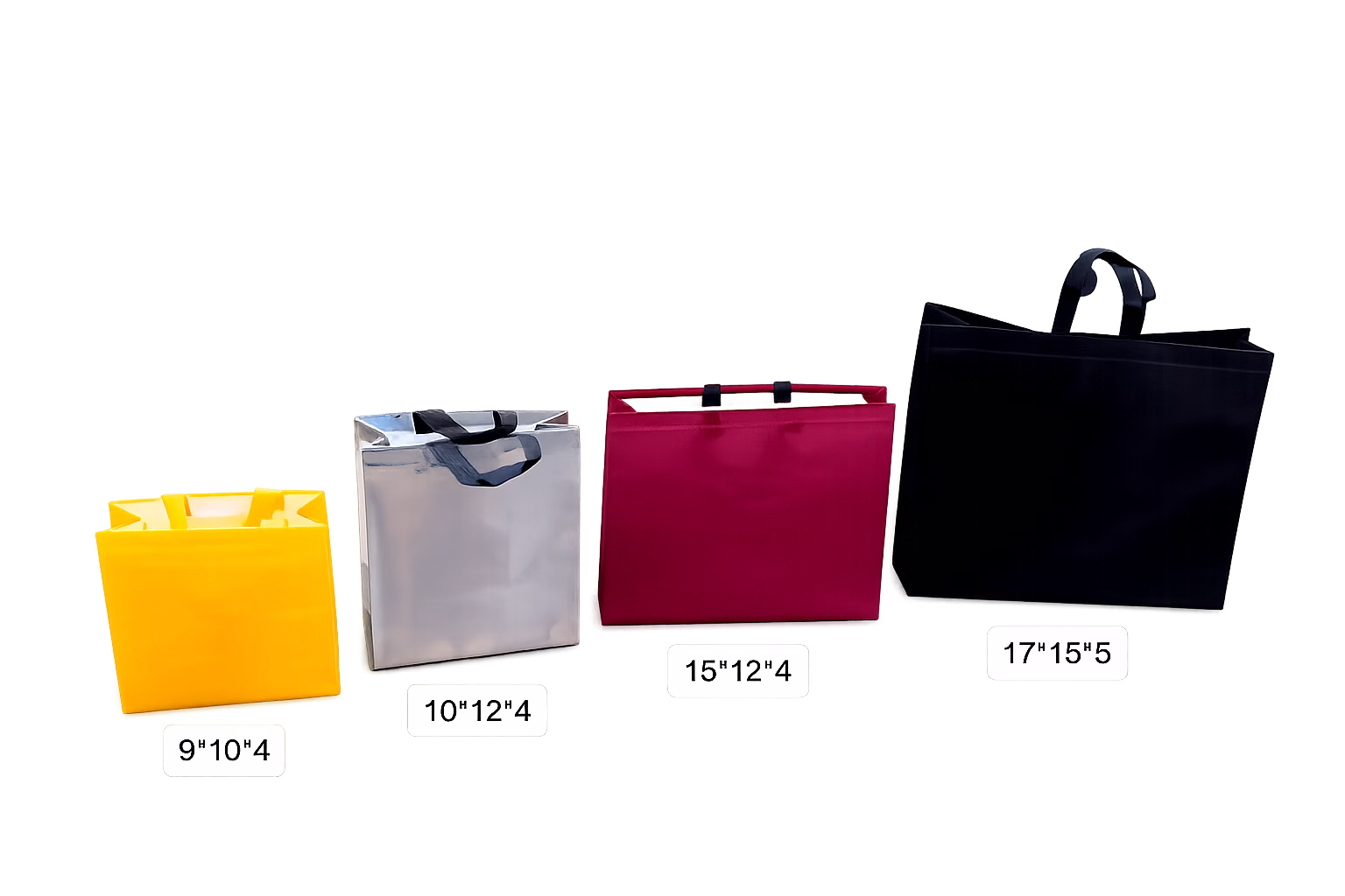 bopp laminated non woven box bag image 1