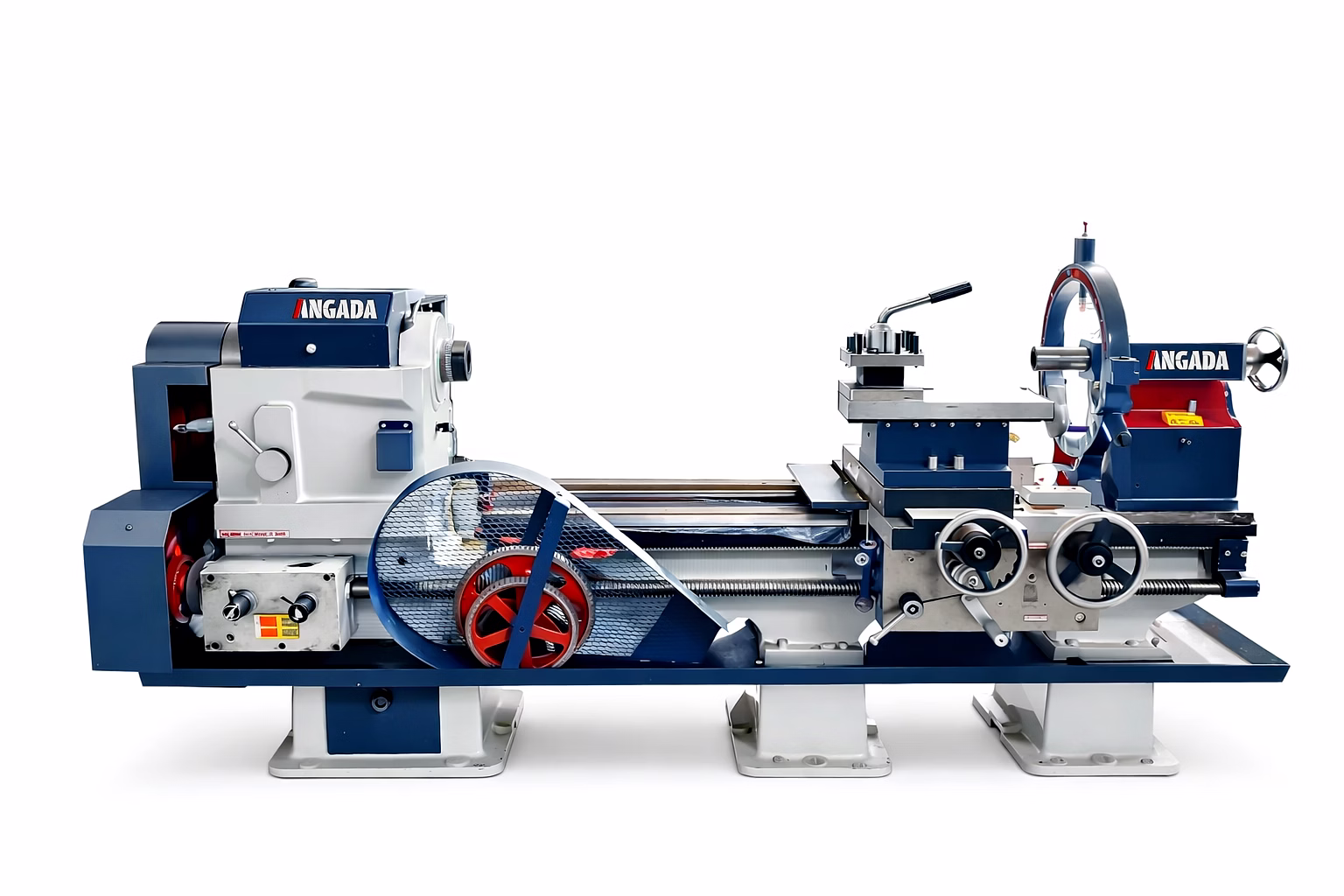 Heavy duty lathe machine image 1