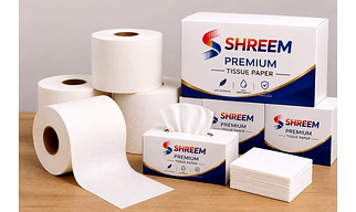 Premium Soft Tissue Paper Roll Jumbo Toilet Tissue Facial Tissue Export Quality