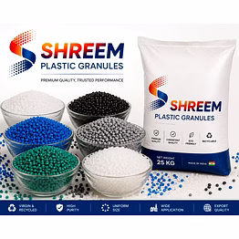 shreem premium plastic granules virgin & reprocessed pp pe hdpe ldpe granules export quality