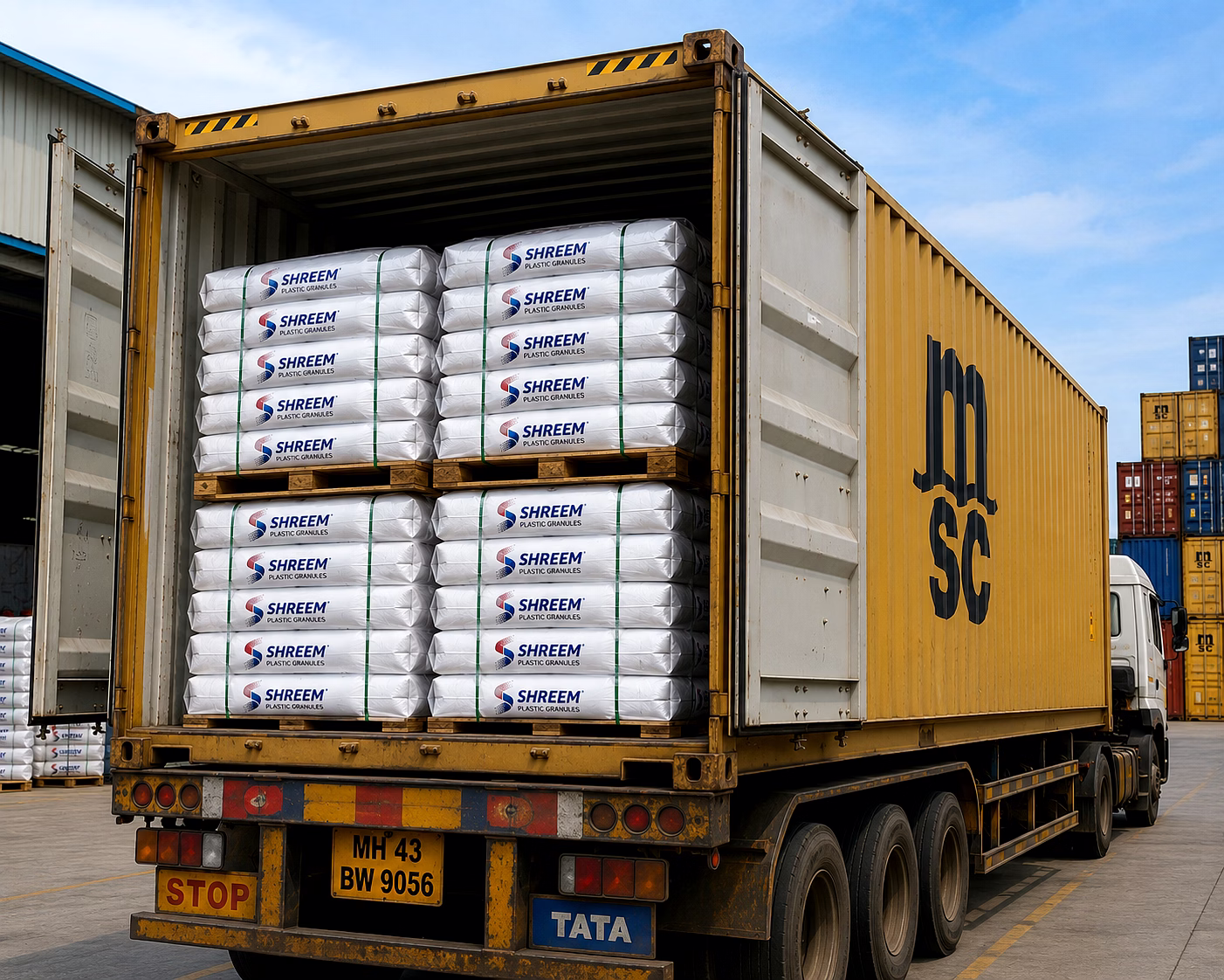 SHREEM Premium Plastic Granules Virgin & Reprocessed PP PE HDPE LDPE Granules Export Quality image 3