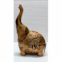 elephant diya holder pair