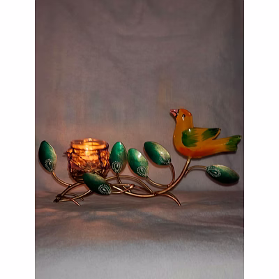 birdnest candle holder