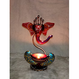 ganesh tealight holder – auspicious festival accent