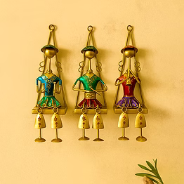hanging musician dolls