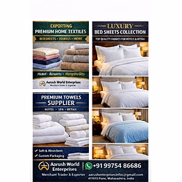 textile products bedsheets & towels