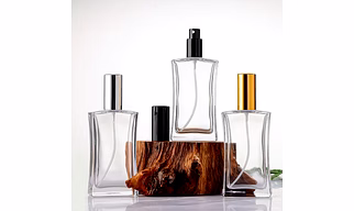 EMPTY GLASS PERFUME BOTTLES