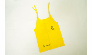We’ar Natural New Born Baby Top - Cidar yellow