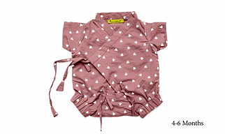 We’ar Natural baby onesie - Brownie