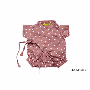 We’ar Natural baby onesie - Brownie