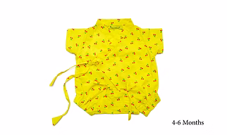 We’ar Natural Baby Dress Onesie - sunbeam Yellow