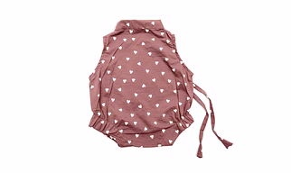 We’ar Natural Baby Dress Onesie sleeveless- Brownie