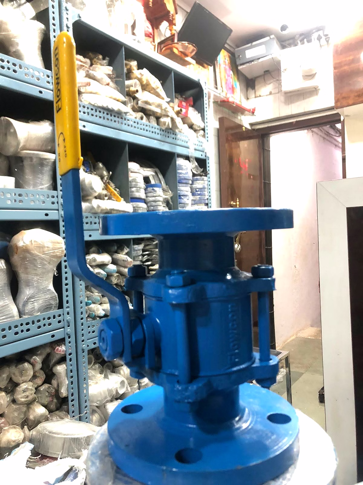 ms flanged ball valve