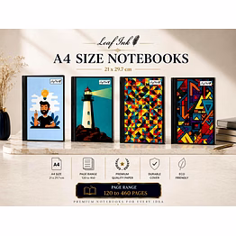 luxury a4 notebooks