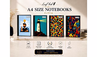 Luxury A4 Notebooks