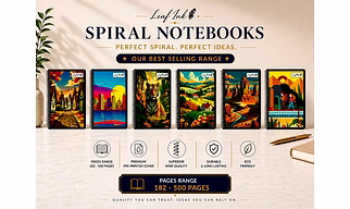 Premium PPE Cover Spiral Notebooks