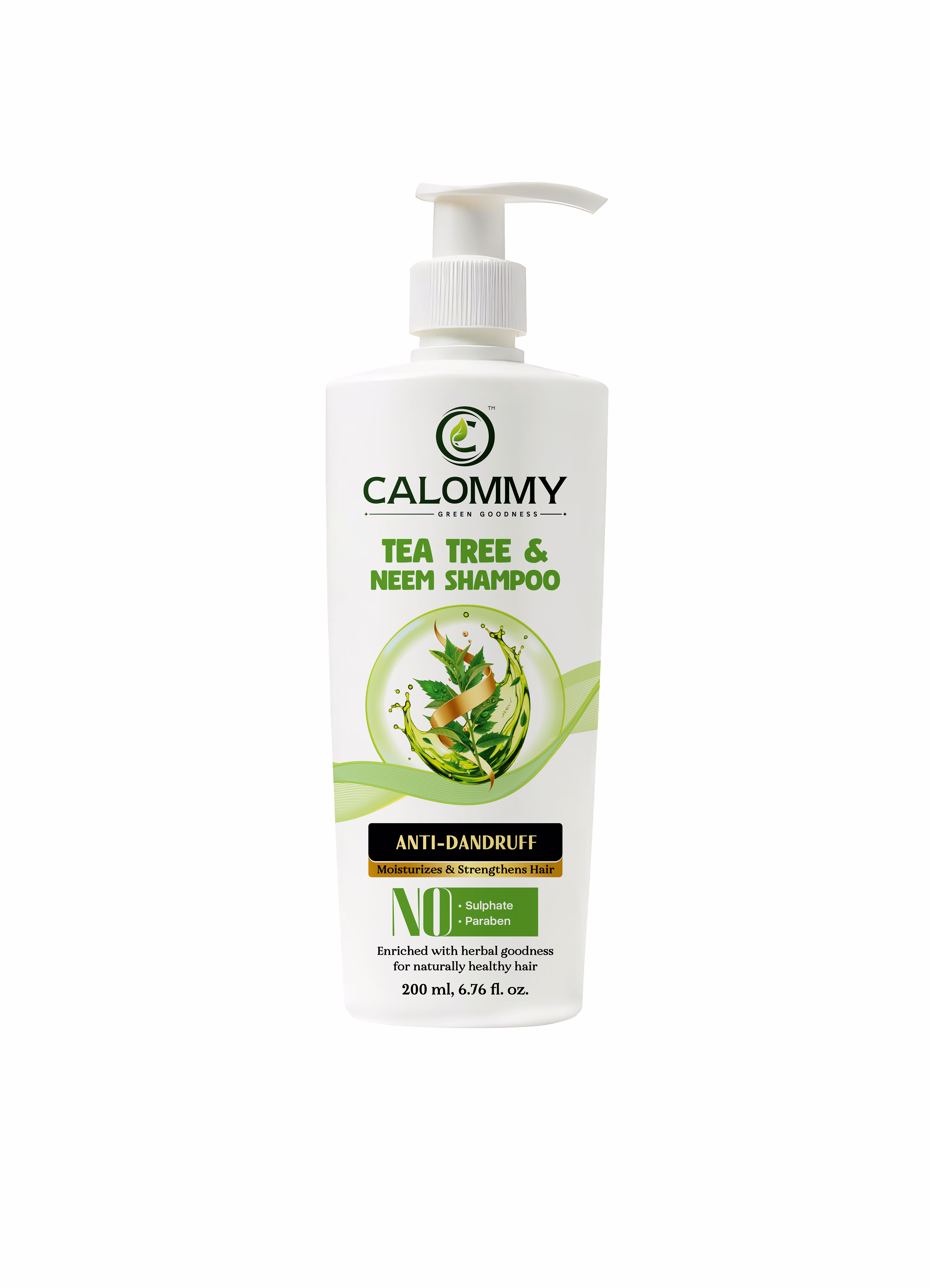 Calommy Tea Tree & Neem Shampoo image 1