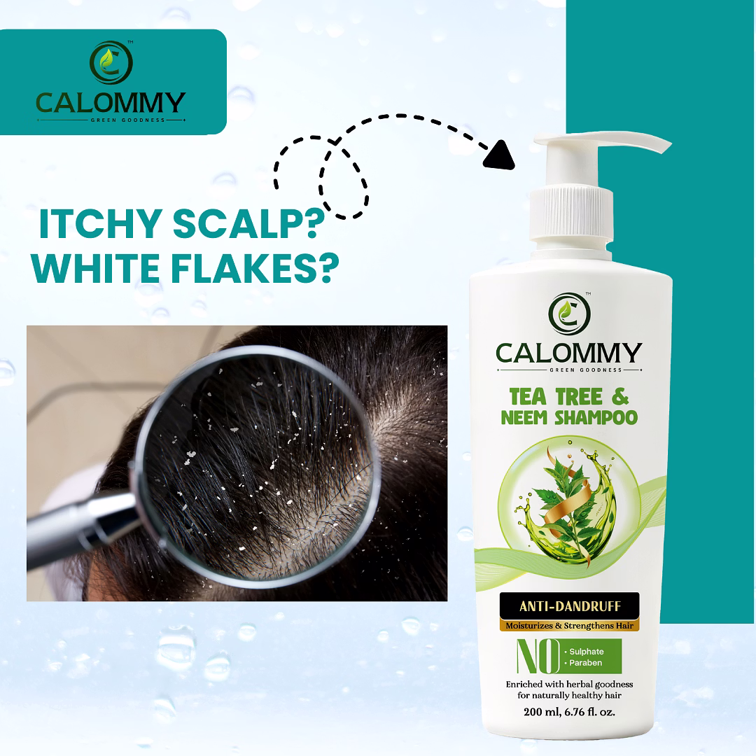 Calommy Tea Tree & Neem Shampoo image 3