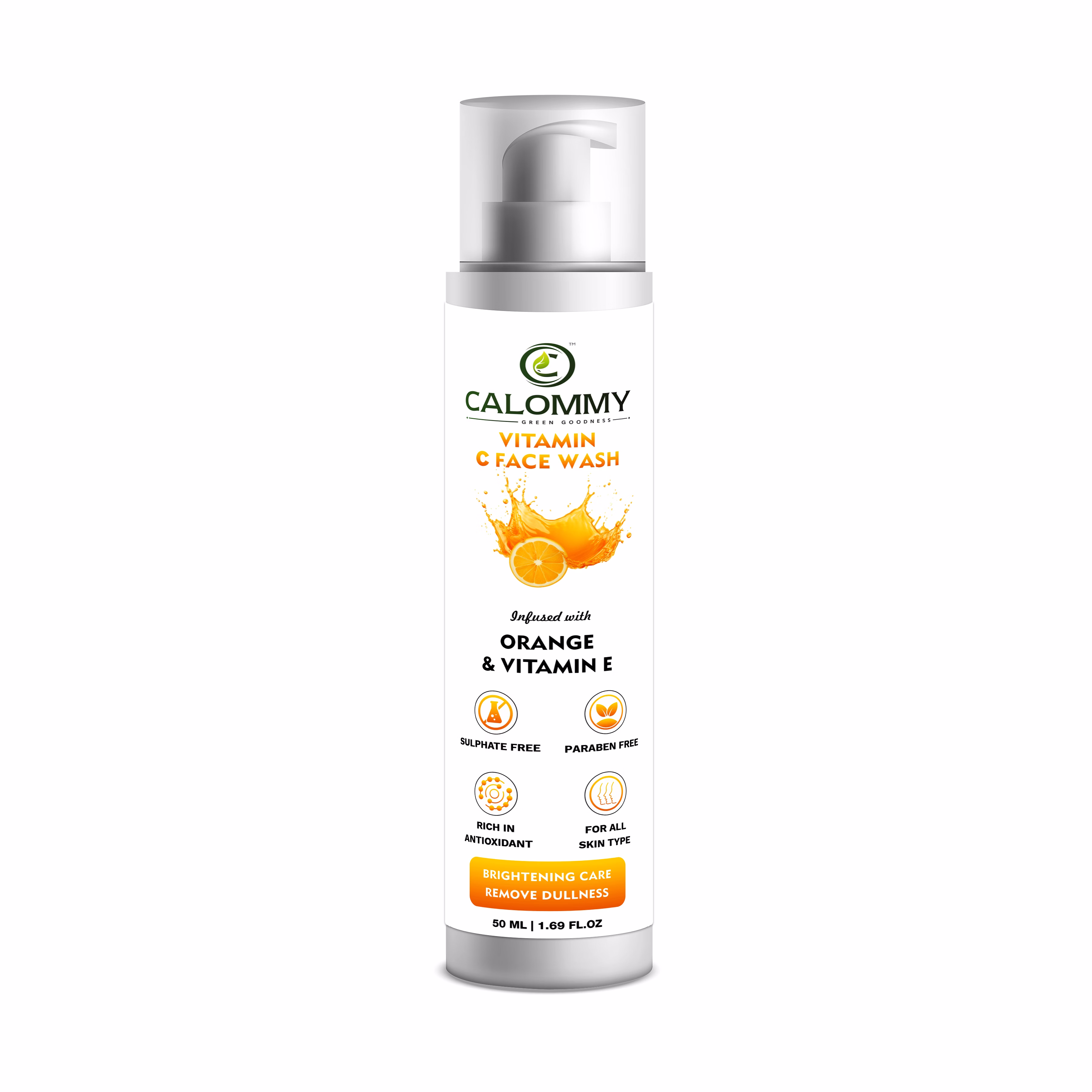 calommy vitamin c face wash
