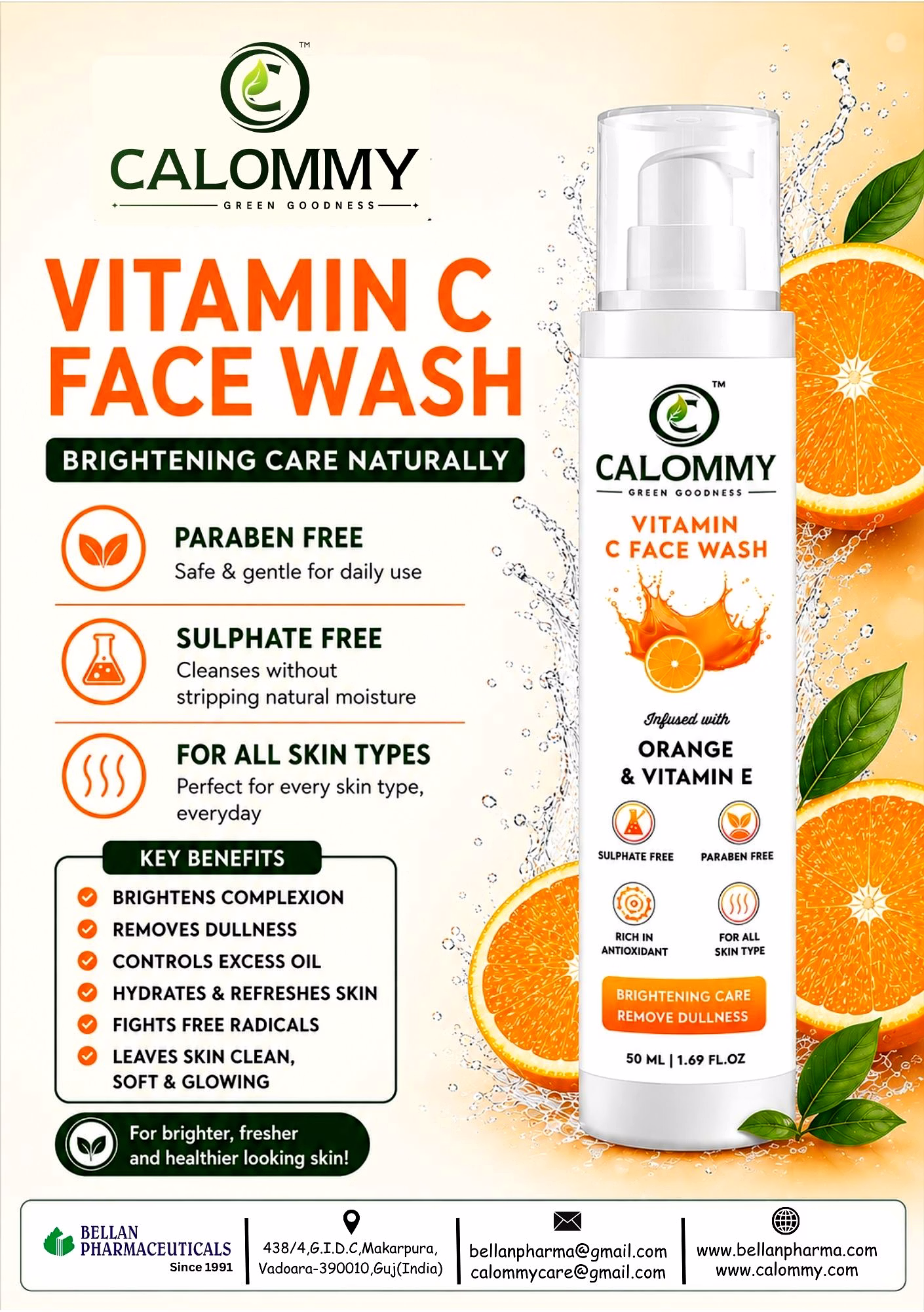 Calommy Vitamin C Face Wash image 3