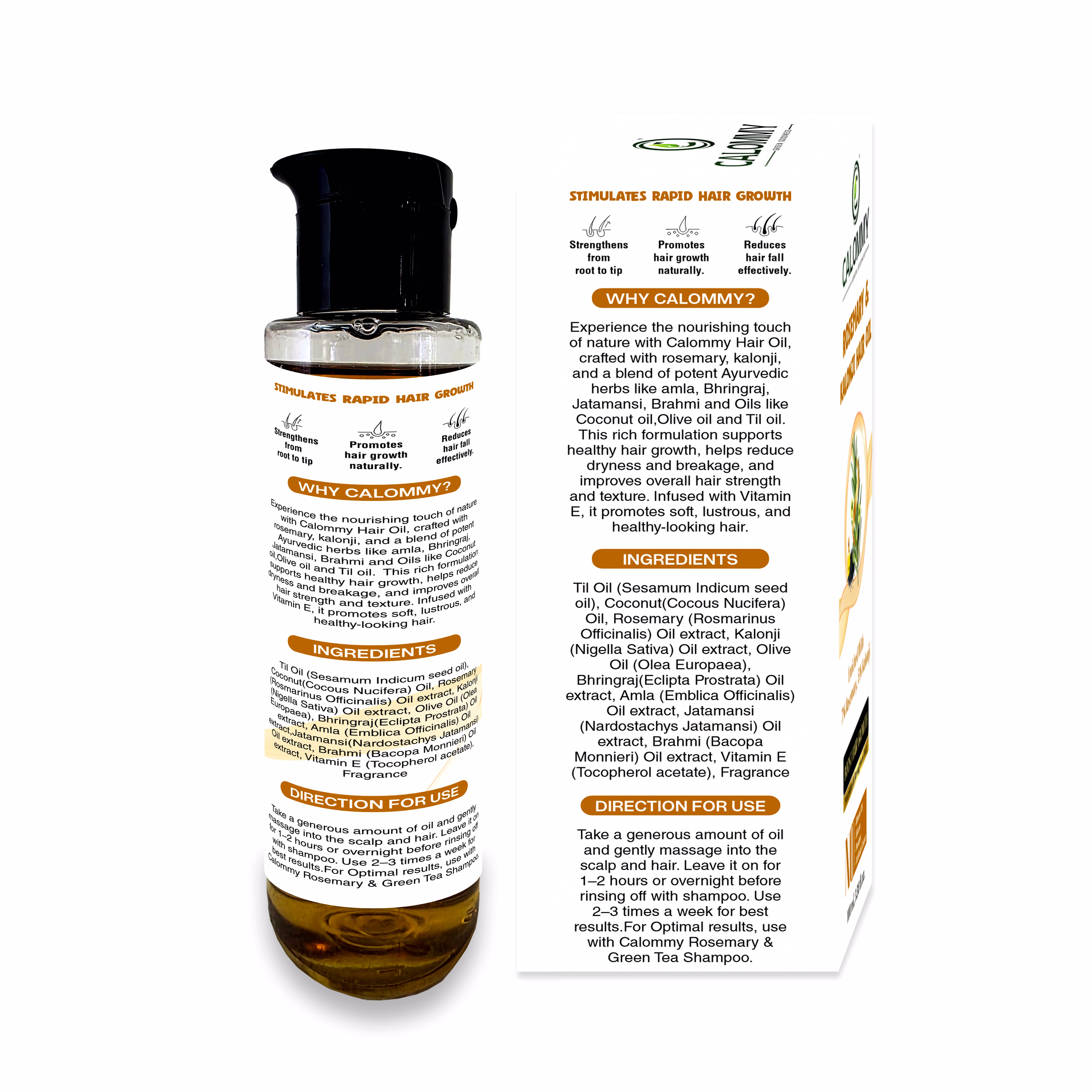 Calommy Rosemary & Kalonji Hair Oil image 2