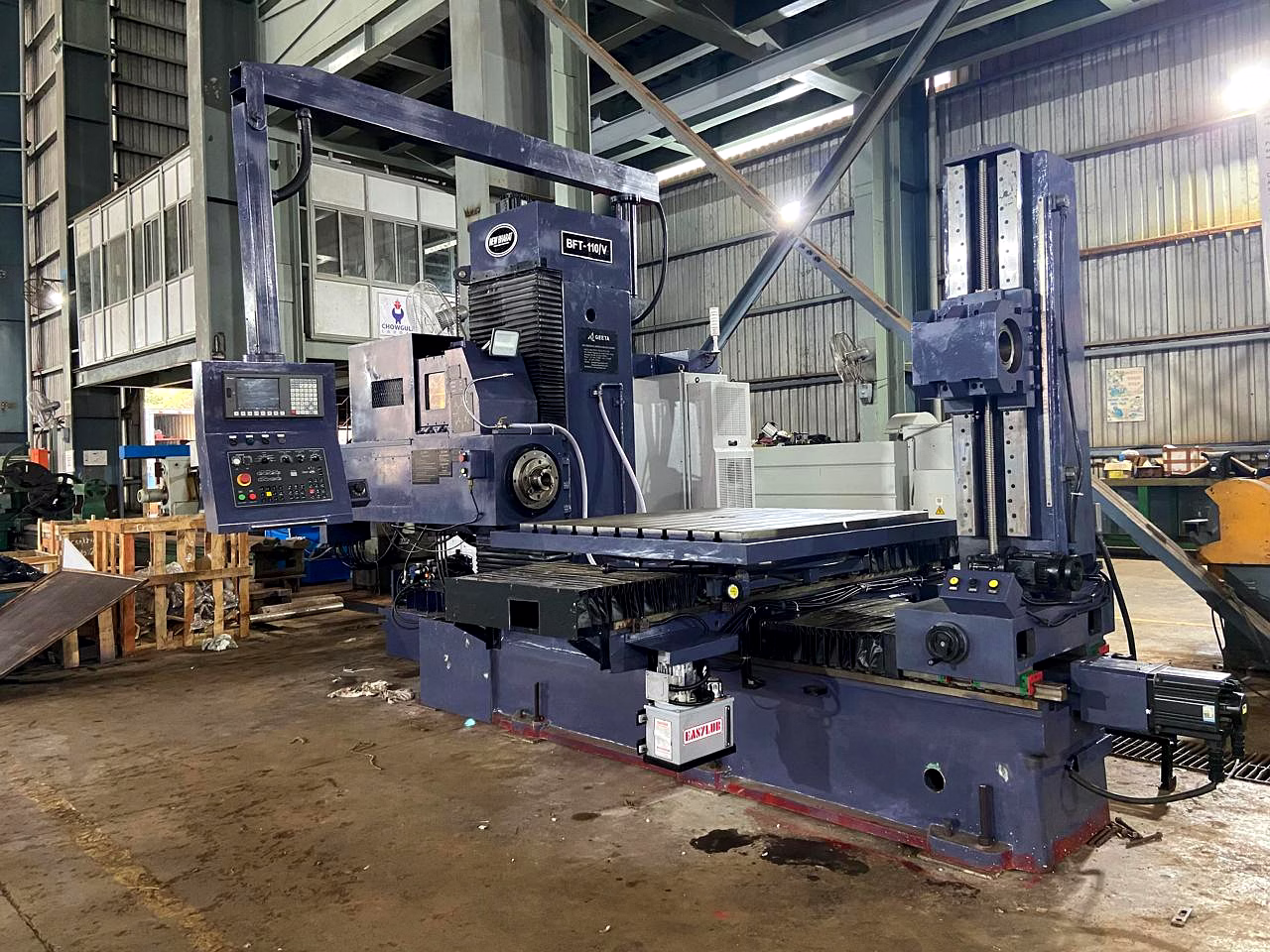 cnc horizontal boring & milling machine bft-110