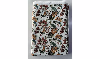 Custom Print | 80% Polyester 20% Linen Fabric | 100 GSM