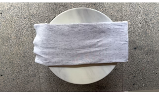 V01 | Premium Slub Melange Fabric – 80% Spun Polyester 20% Cotton