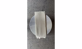V02 | Poly-Linen Bleached Fabric – 80/20 | 100 GSM | 58" W