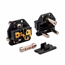 3 pin uk plug insert