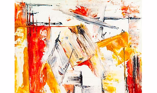 Canvas Abstract Acrylic Painting