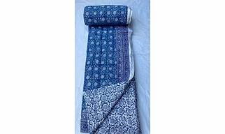 Cotton hand block print Qulits and comforters
