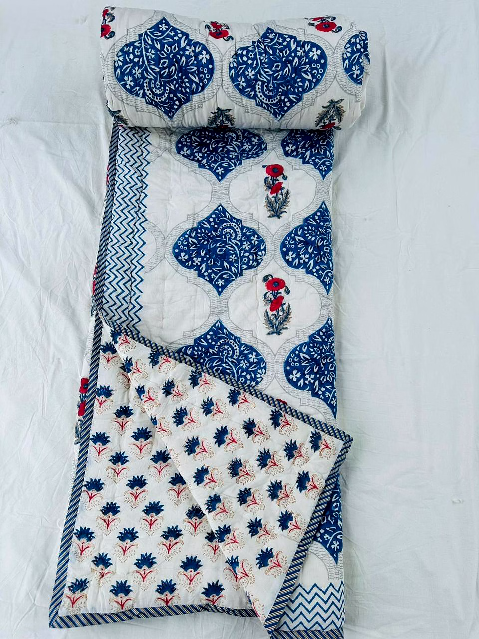Cotton hand block print Qulits and comforters image 4