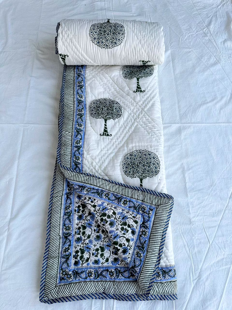 Cotton hand block print Qulits and comforters image 5