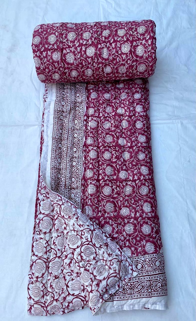 Cotton hand block print Qulits and comforters image 7