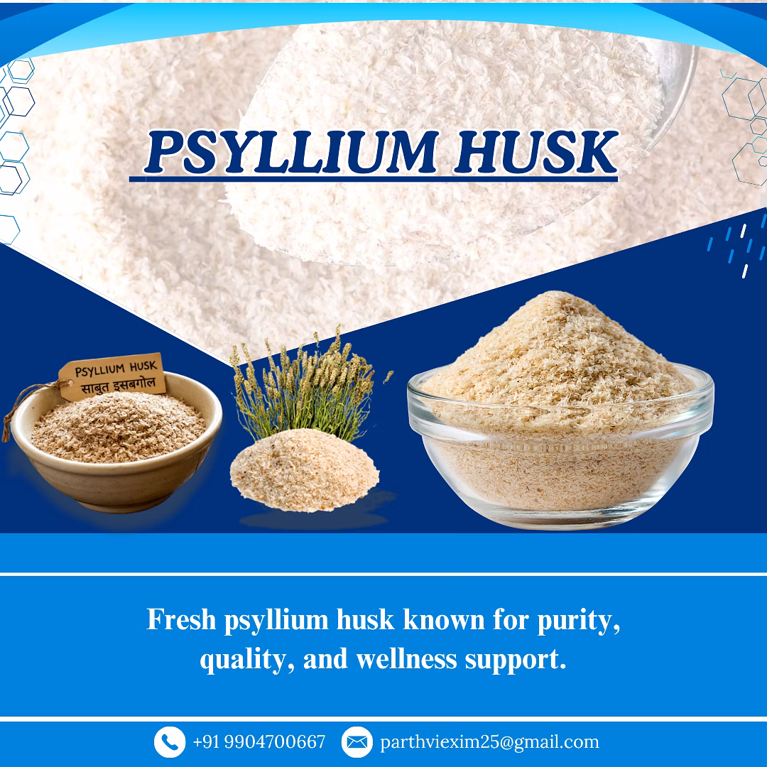 Psyllium Husk with excellent swelling index and with variety of mesh size image 2