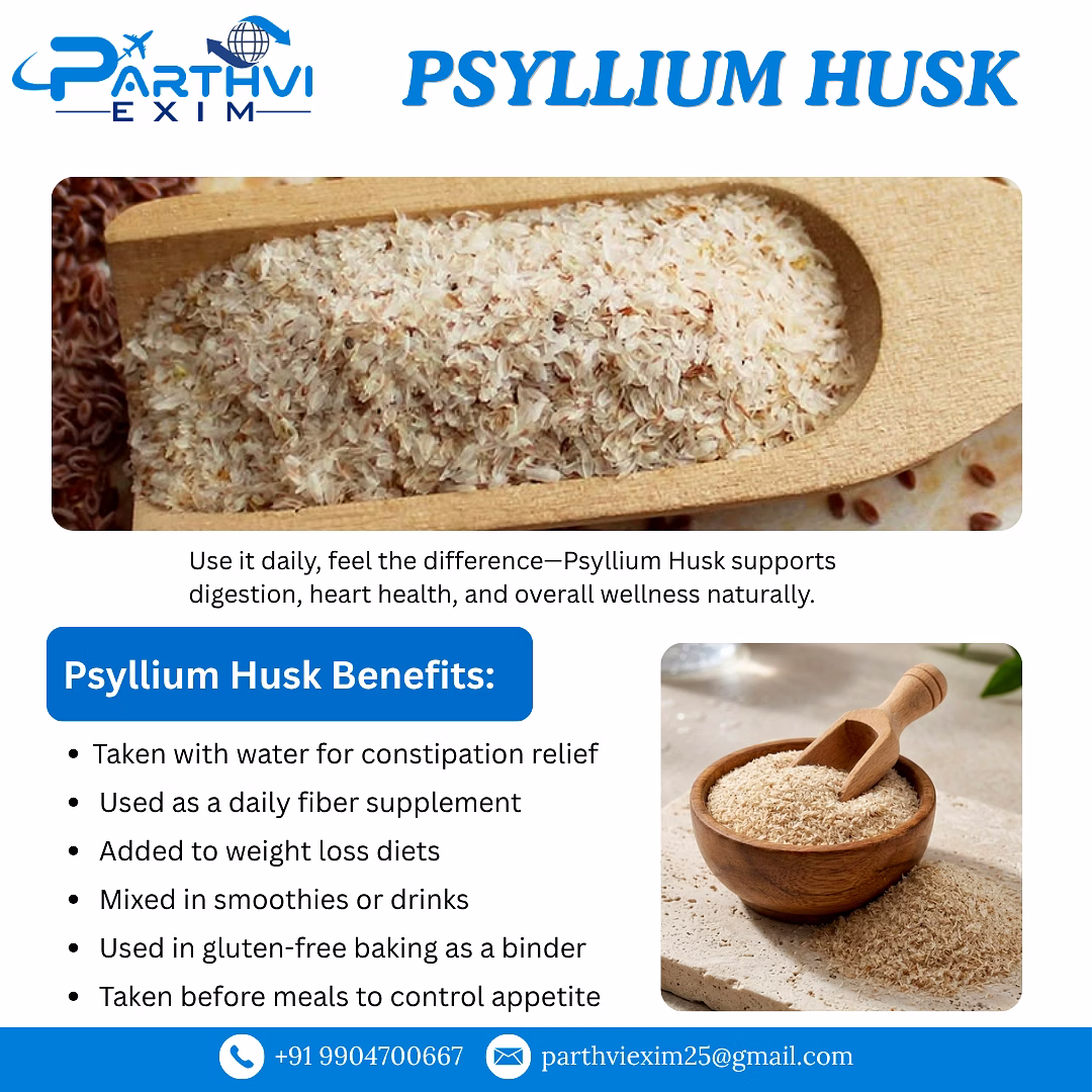 Psyllium Husk with excellent swelling index and with variety of mesh size image 5