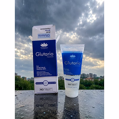 glutario face wash