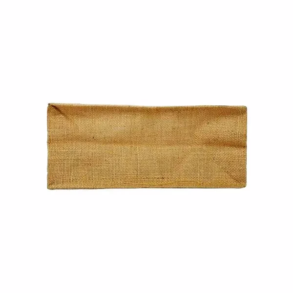 Laminated Cotton Bags with Natural Jute Gusset image 3